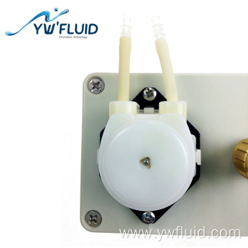 Adjustable flow lab micro peristaltic pump